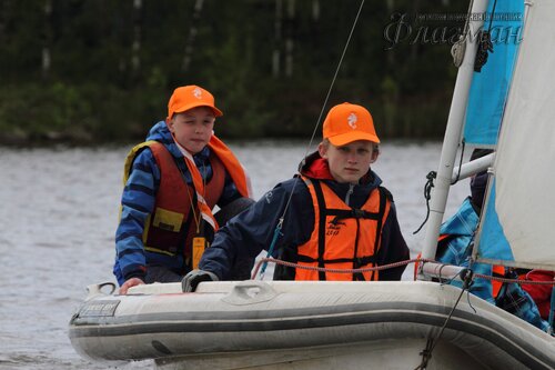 Фёдор Чертов и Максим Минин на яхте